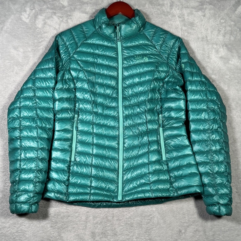 Mountain Hardwear Teal Puffer Jacket